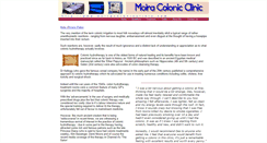 Desktop Screenshot of moiracolonicclinic.com